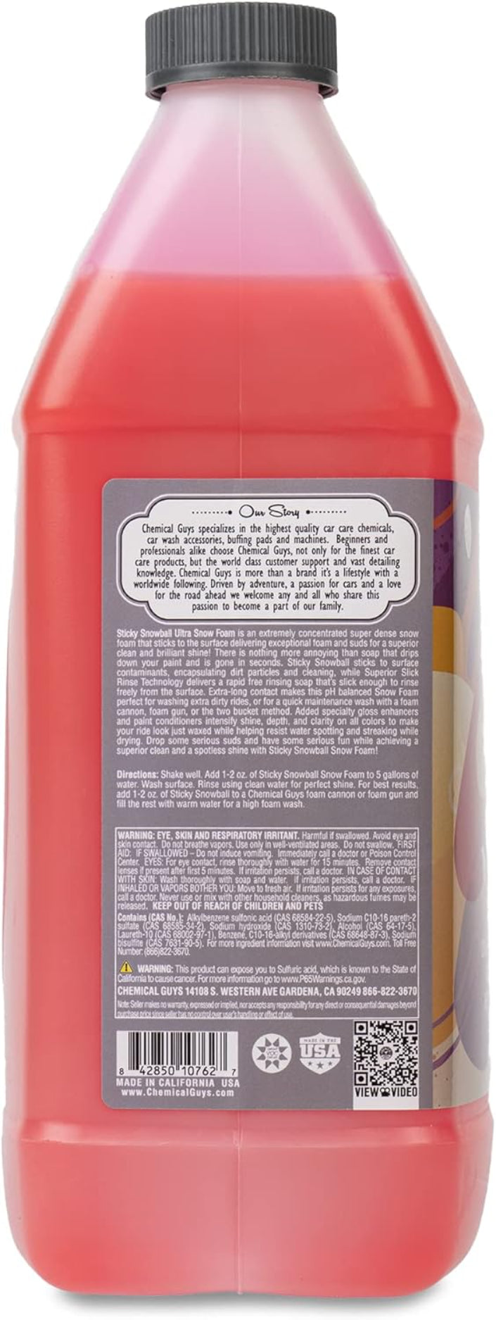 غسيل السيارة الرغوي اللزج سنوبول كيميكال جايز-4