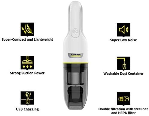 كارتشير مكنسة كهربائية محمولة- VCH ٢