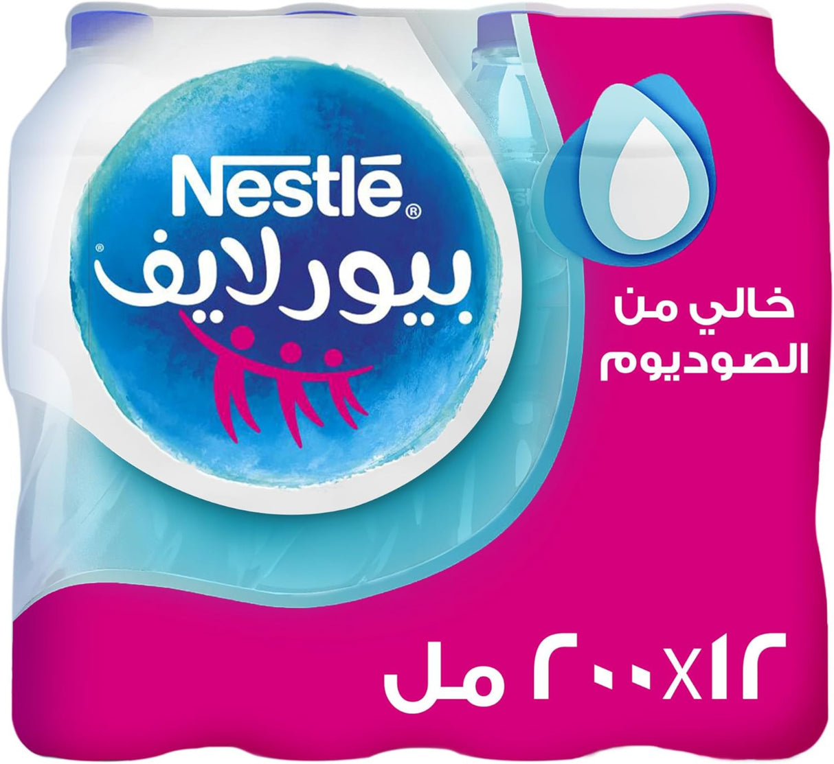 مياه نستله بيور لايف المعدنية - 200 مل-4
