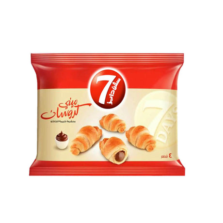 كرواسون 7 دايز صغير بالشوكولاتة - 6 قطع
