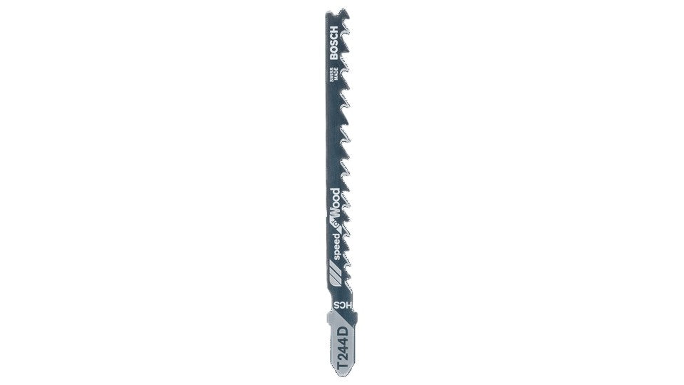 JIGSAW BLADE T74MM 2/PK FAST CURVE 244D