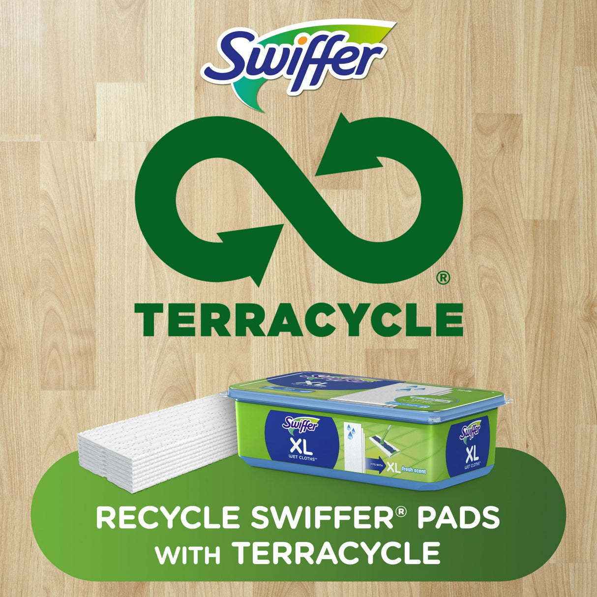 عبوة لوسادات سويبر الرطبة من سويفر 12 قطعة أبيض