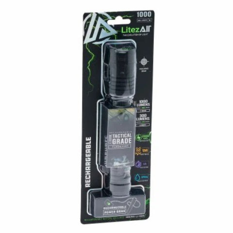 Leitz All 1000 Lumens Flashlight Black