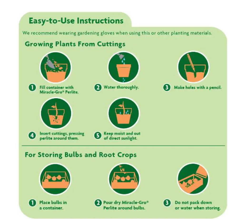 Miracle Grow Perlite 8 Quart