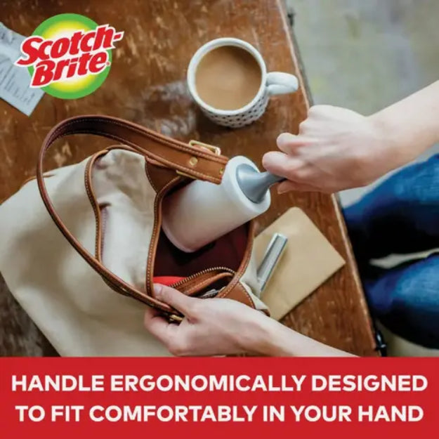 بكرة إزالة الوبر سكوتش-برايت للاستخدام اليومي، 10.1 سم × 10.7 م-4