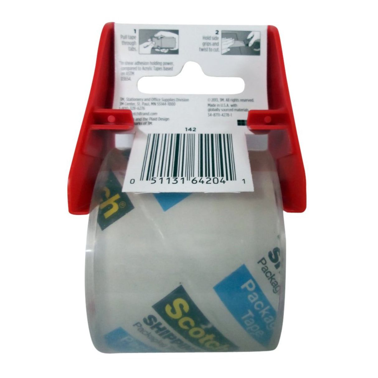 شريط تعبئة وتغليف سكوتش، 1.88 بوصة × 800 بوصة - شفاف-4