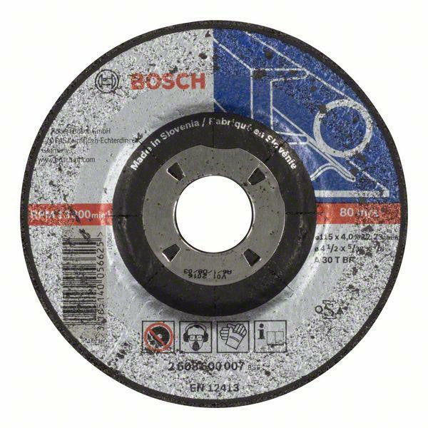 Bosch Metal Grinding Disc, 6 x 115 mm - Multicolour