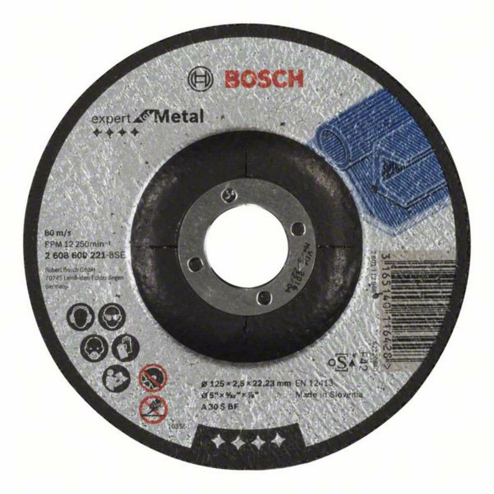 CUTTING DISC 2.5X125MM METAL DPRSD BOSCH