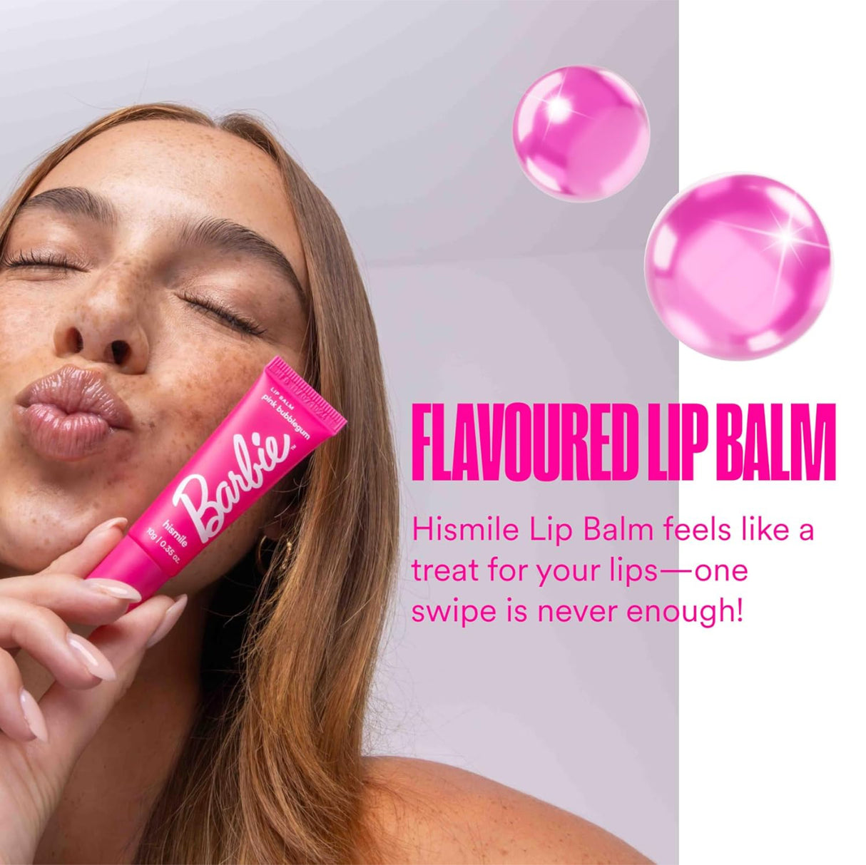 مرطب شفاه هايسميل بنكهة العلكة الوردية - 10 جرام-4