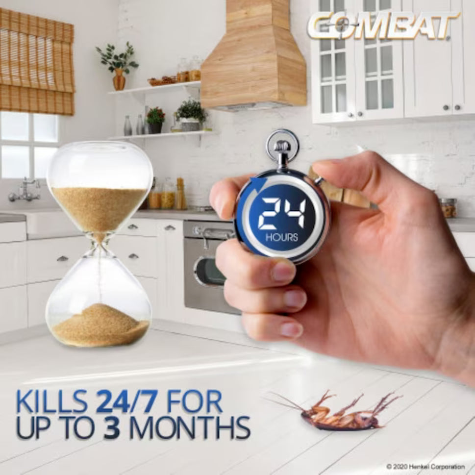 طعم قتل الصراصير الكبيرة من كومبات 8 قطع