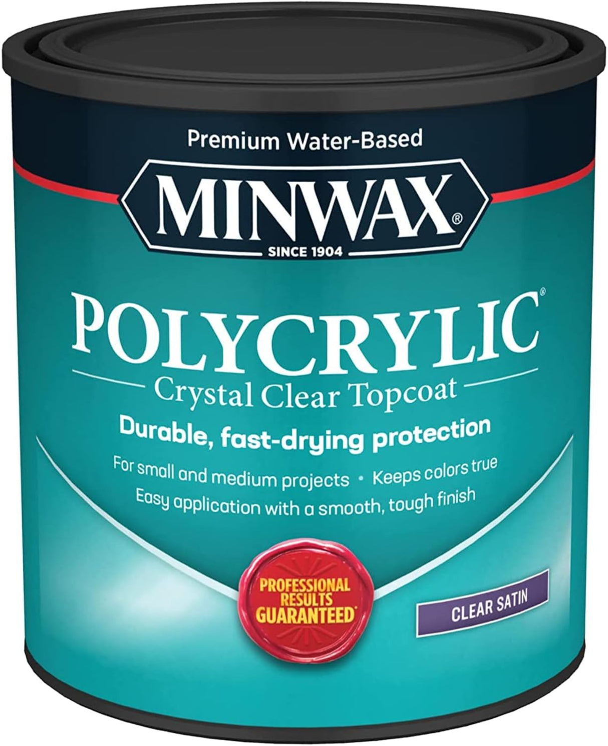 Minwax Polyacrylic Water Based Clear Protective Coating - 946ml