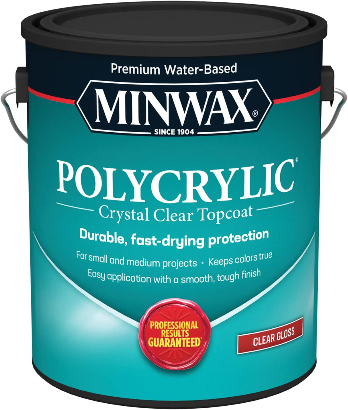 Minwax Polyacrylic Water Based Clear Protective Coating - 946ml