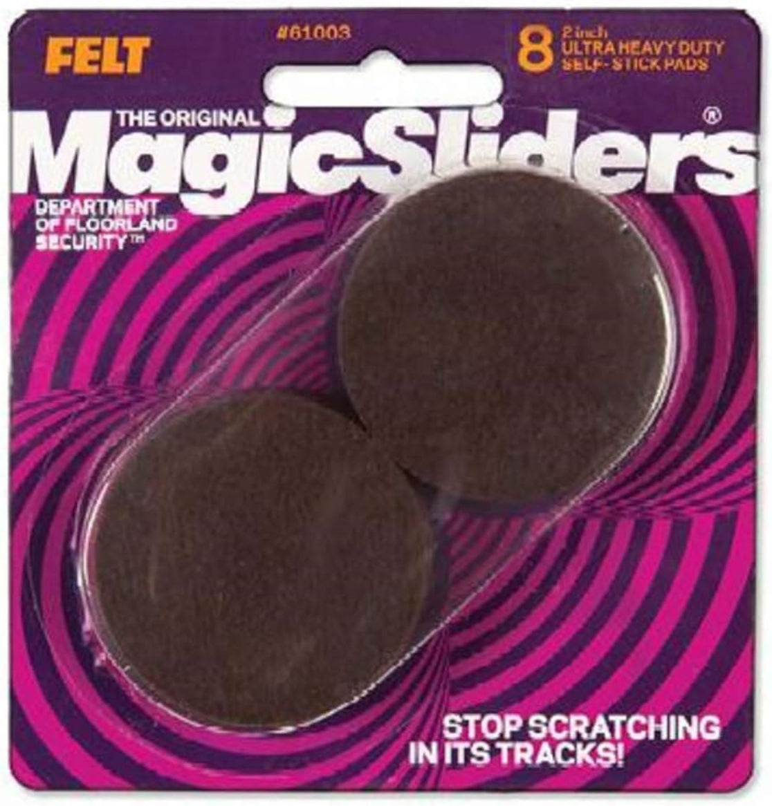 وسادة لزجة ماجيك سلايدر، 2 بوصة - بني داكن