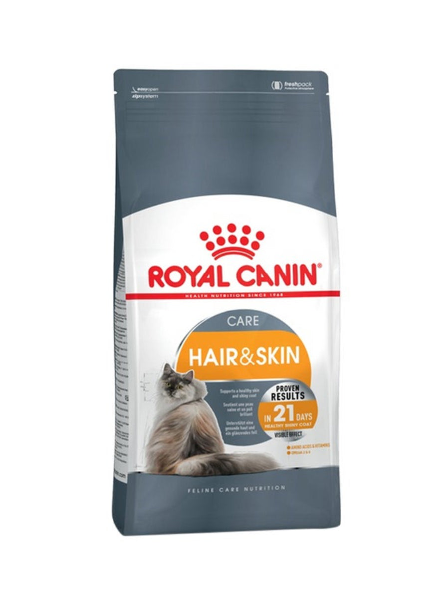 طعام القطط الجاف رويال كانين للعناية بالشعر والبشرة - 2 كجم