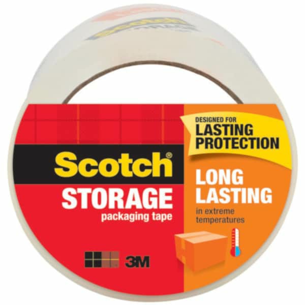 Scotch Storage & Packaging Tape, 1.88" - Multicolor