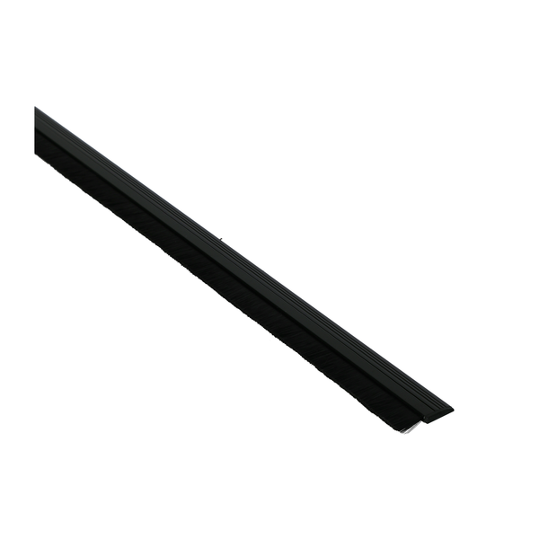 DOOR BOTTOM 90CM ALUM RUBBER BLK MAZAYA