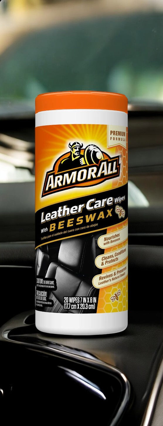 مناديل مبللة للعناية بالجلد بشمع النحل من ارمور اول - 20 قطعة