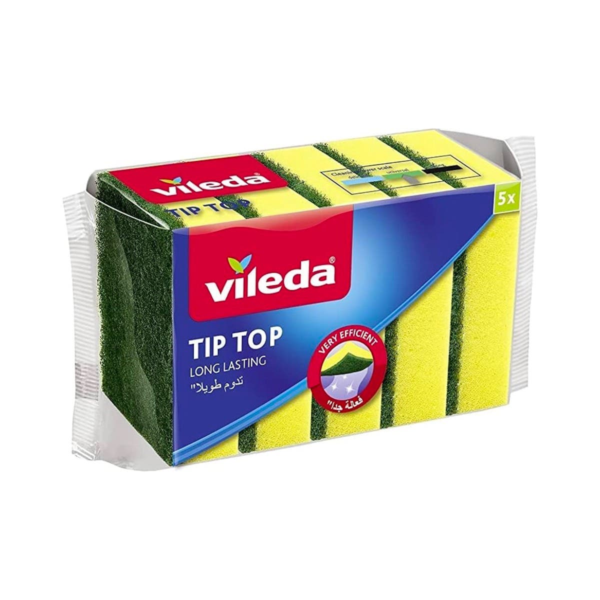 فيليدا إسفنجة غسيل الأطباق تيب توب - 5 قطع