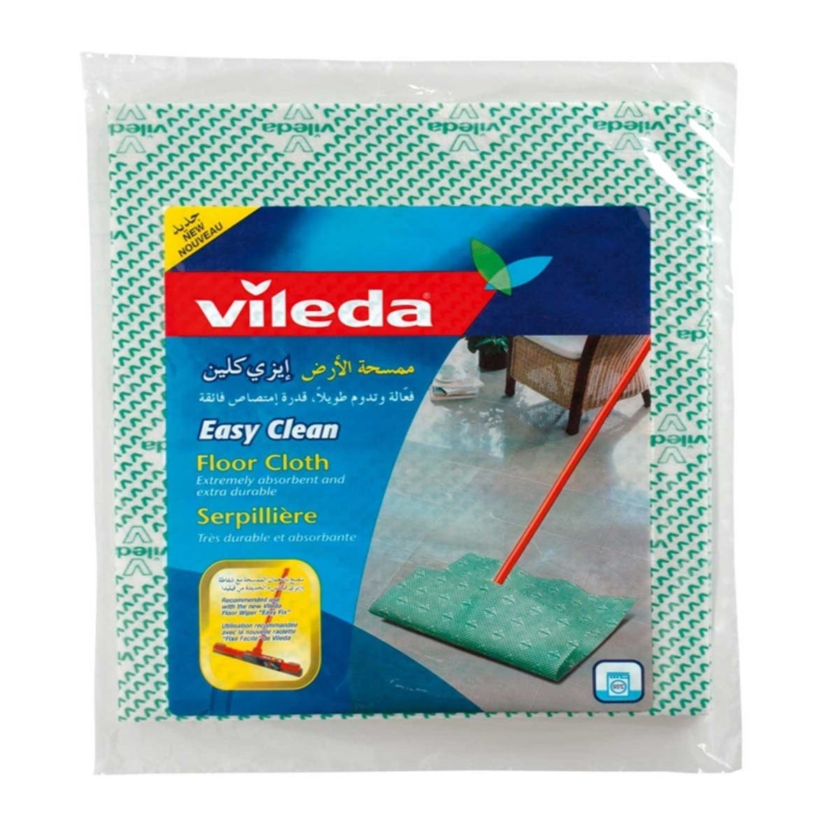Vildea Floor cloth Easy Clean 1 pc ( Green )