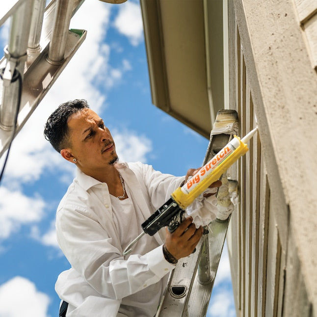 Sasko Acrylic Rubber Sealant, 10.5 oz.