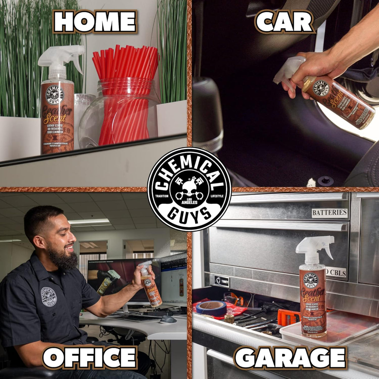 معطر الهواء والقضاء على الروائح كيميكال جايز برائحة الجلد-5