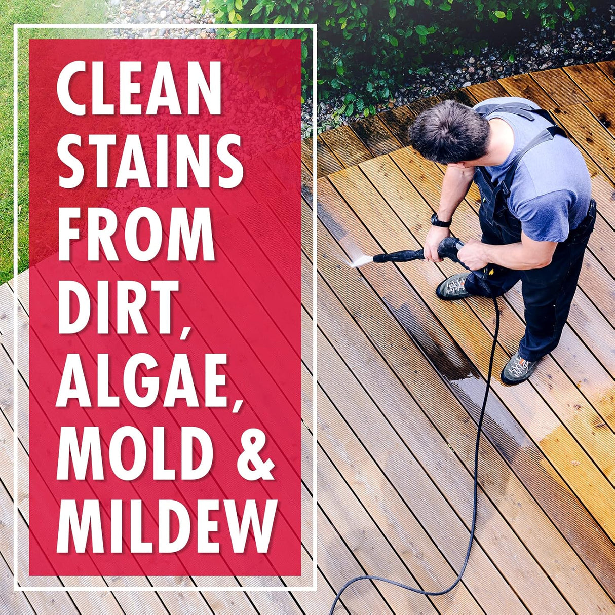 Yida Tools Chemical Based Exterior Cleaner Concentrate, 2.5 Gallon, White