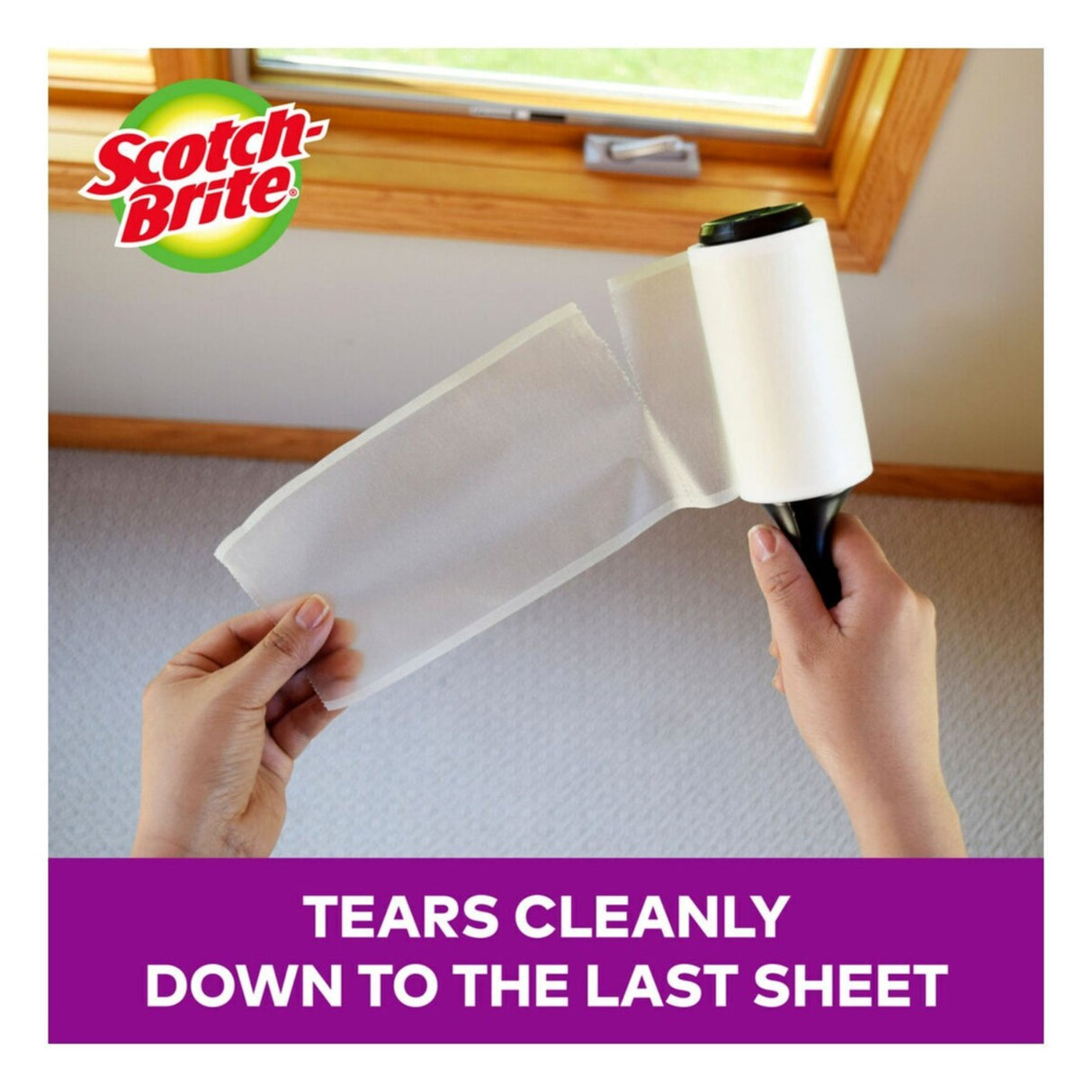 أسطوانة إزالة شعر سكوتش برايت إفريدي كلين 30 ورقة - متعدد الألوان-5