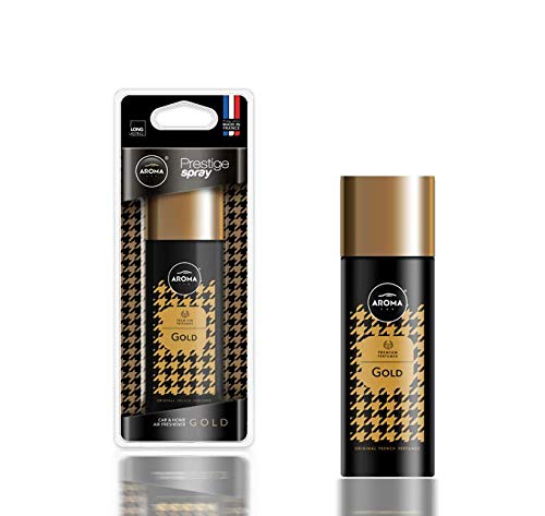 AROMA PRESTIGE CAR PERFUM SPRAY GOLD 50ml