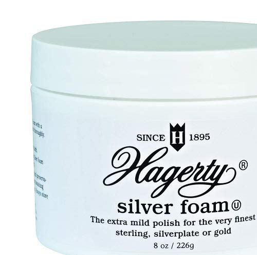 ملمع الفضة الرغوي اللطيف من هاجرتي، 8 أونصة