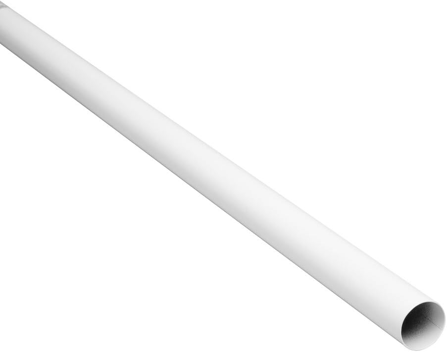 عمود خزانة ناب اند فوغت فولاذي مطلي بمسحوق ايبوكسي الابيض مقاس 8 بوصة