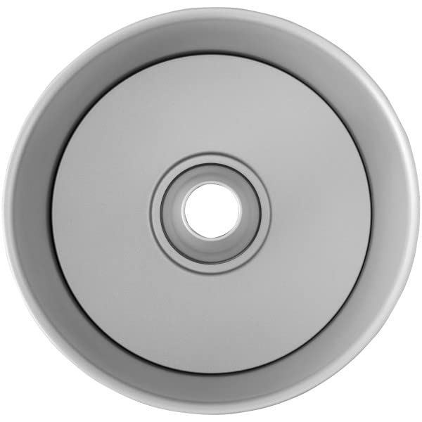 قالب خبز آنجل غير لاصق من ويلتون ريسيبي رايت ، مقاس 9.37 × 4 بوصة، فضي