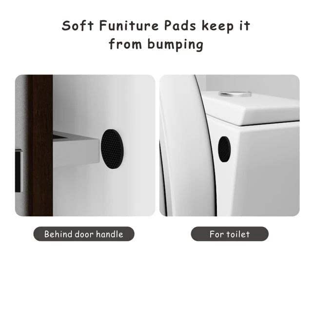 وسادات حماية لاصقة من ترو جارد ، عبوة من 16 قطعة، مقاس 1 بوصة، أسود