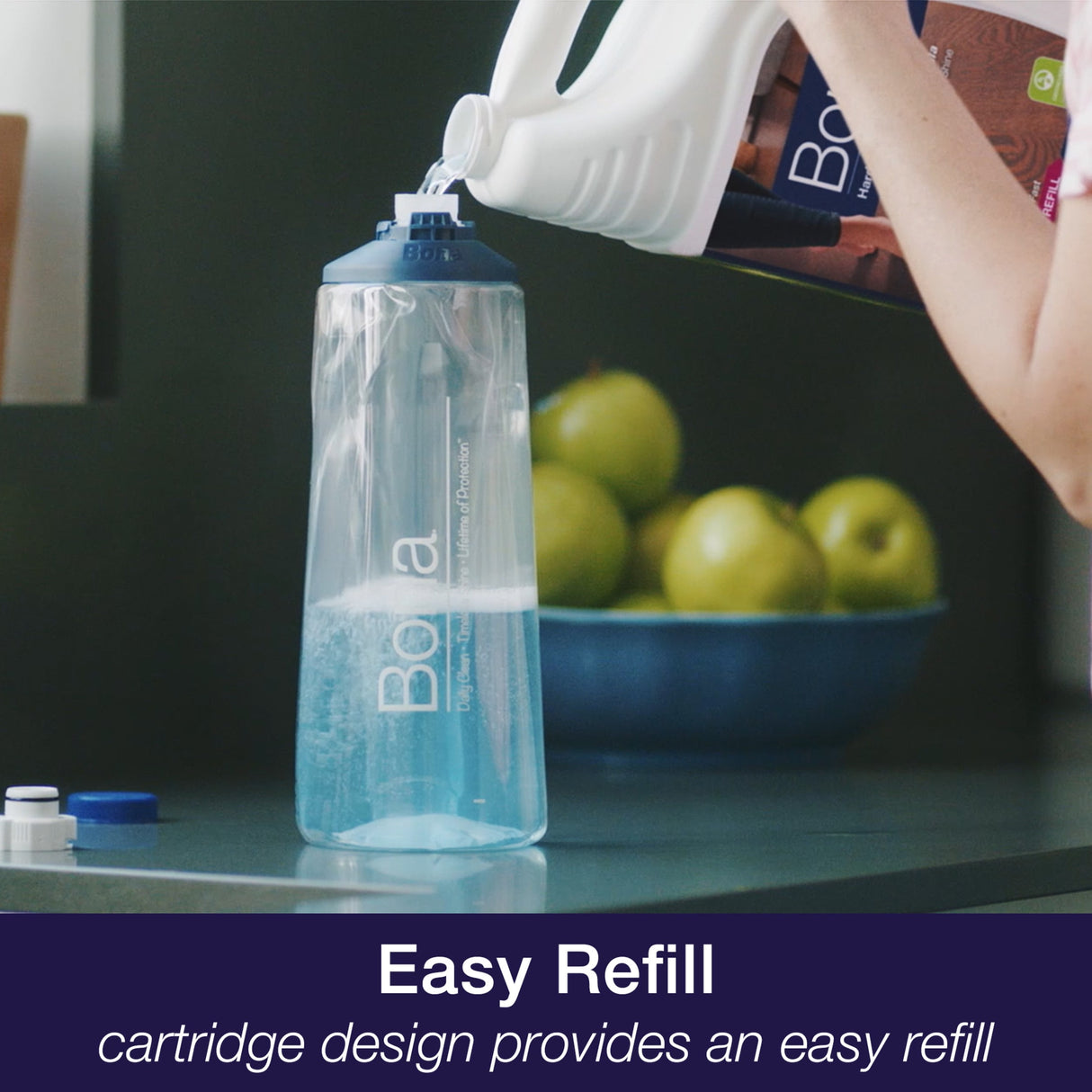 خرطوشة بونا لتنظيف الأرضيات الخشبية الصلبة، 34 أونصة