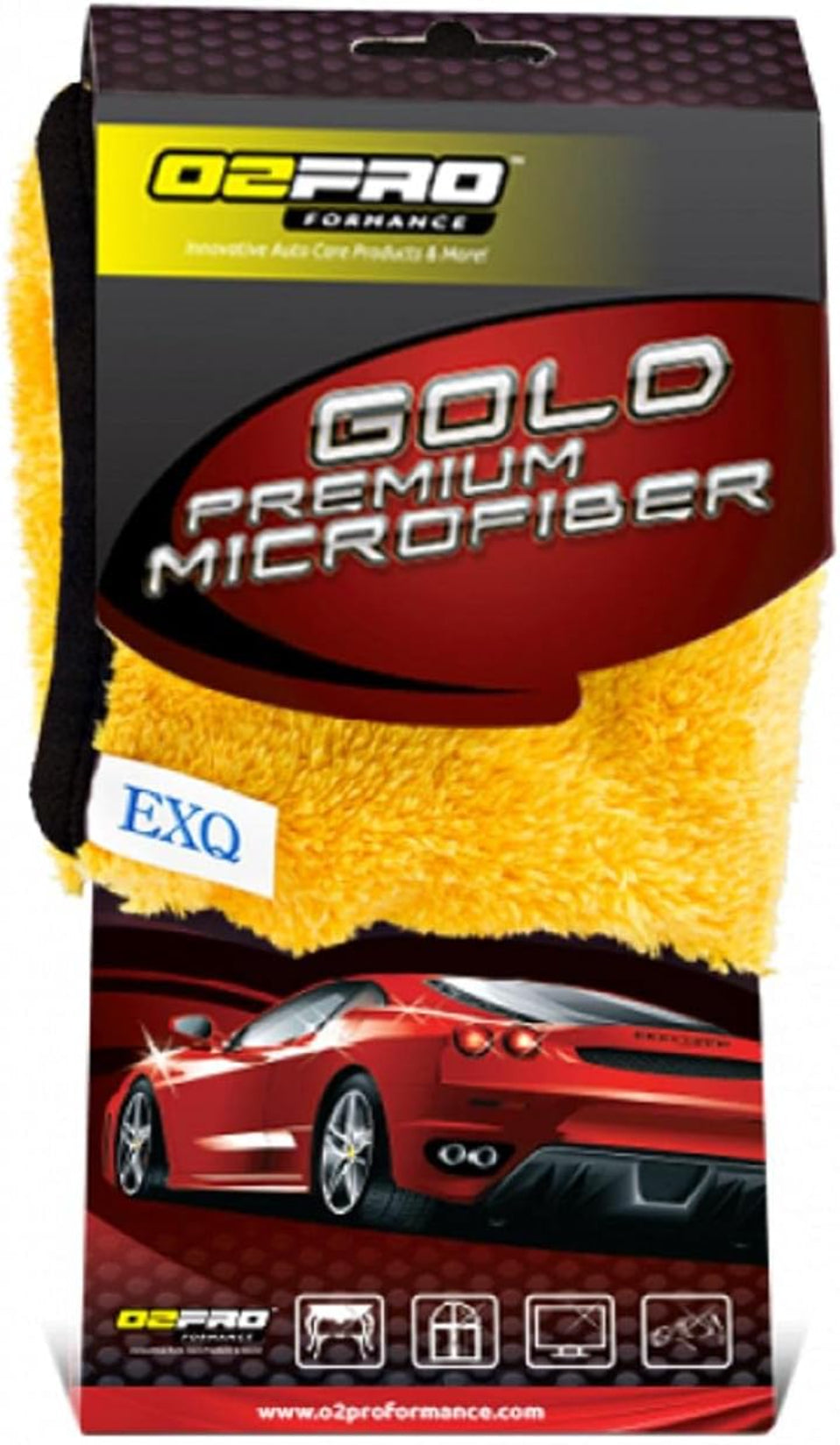 منشفة ميكروفايبر O2 برو بريميوم - 40×40 سم