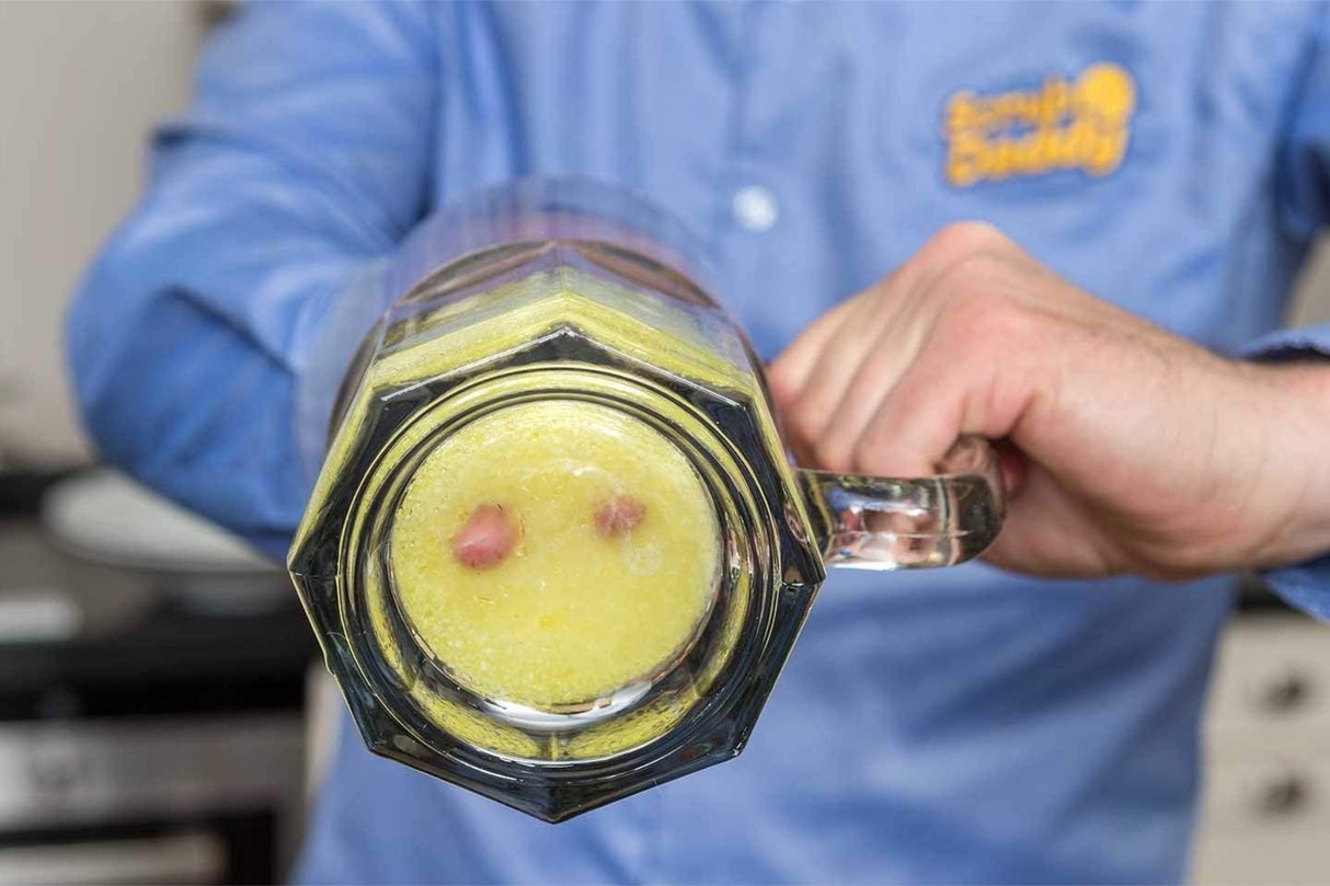 إسفنجة سكراب دادي للتنظيف - أصفر-5