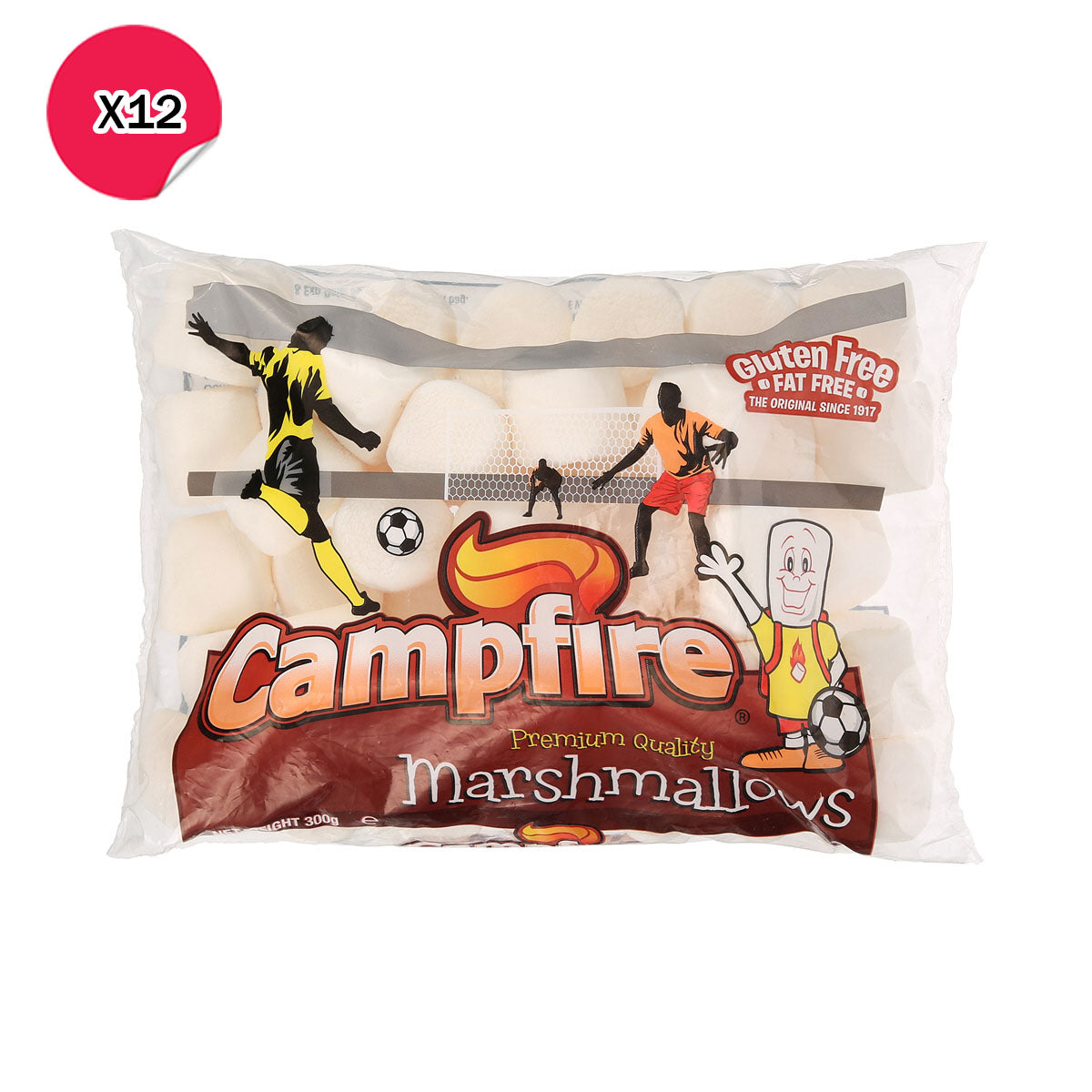 مارشملو كامبفاير الأبيض - 12 × 300 جرام