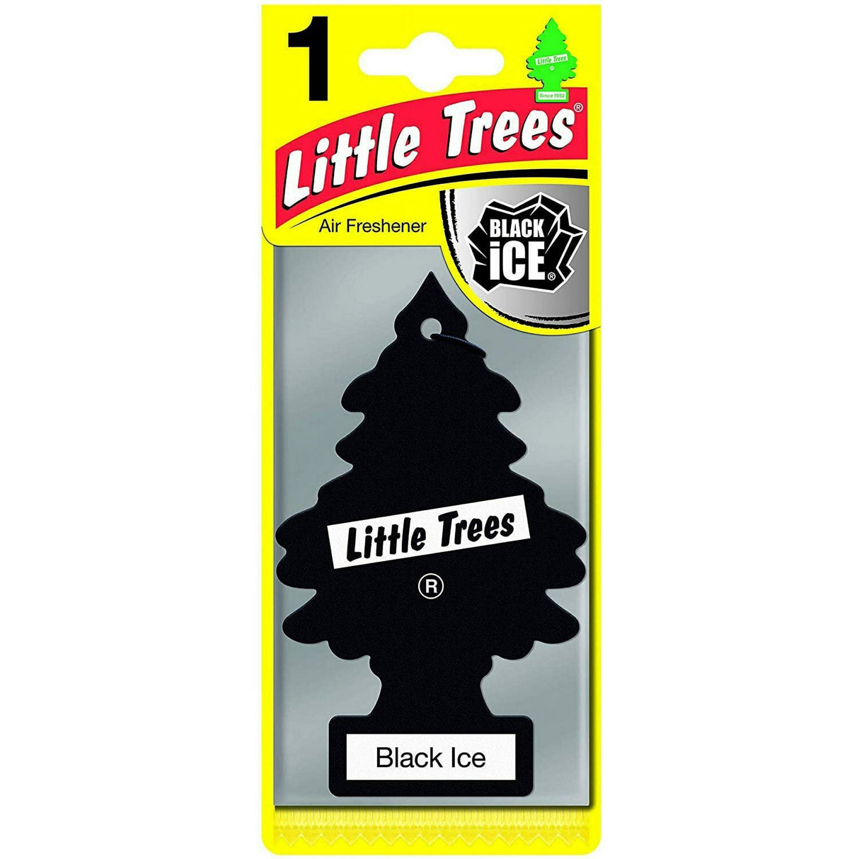 AIR FRESHENER BLACK ICE LITTLE TREE