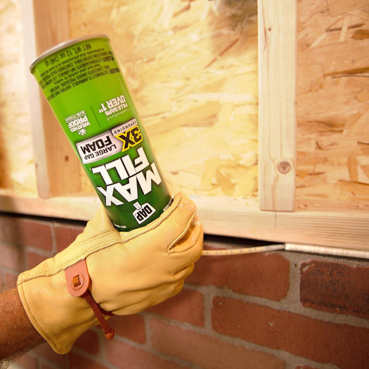 DAP Polyurethane Foam Sealant, 20 oz, Green