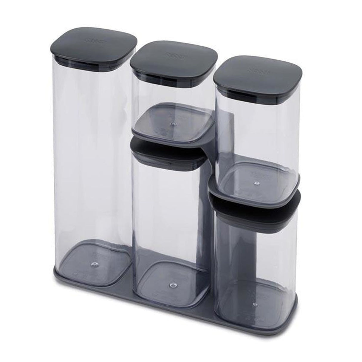 Joseph Joseph Podium Storage Jar Set 5-piece with Stand