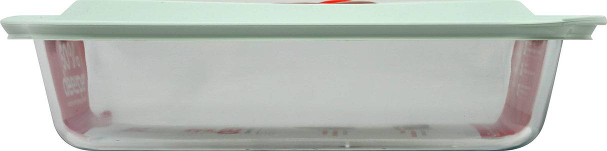 Pyrex Baking Dish Sage Lid 7 x 11In.