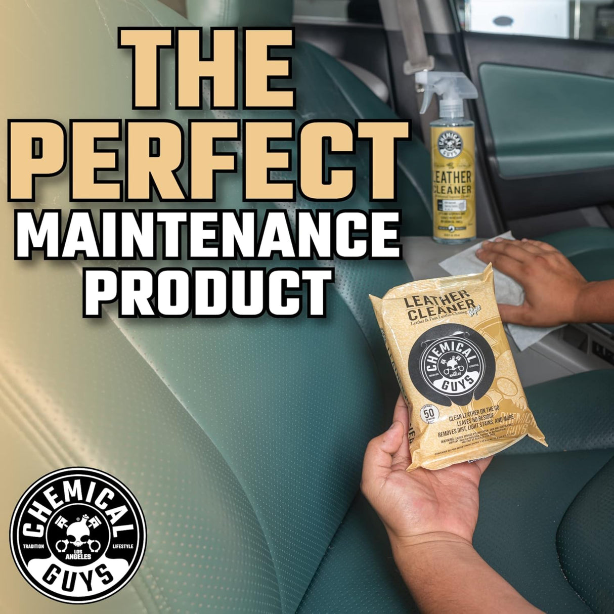 مناديل تنظيف الجلد كيميكال جايز - 50 قطعة-6