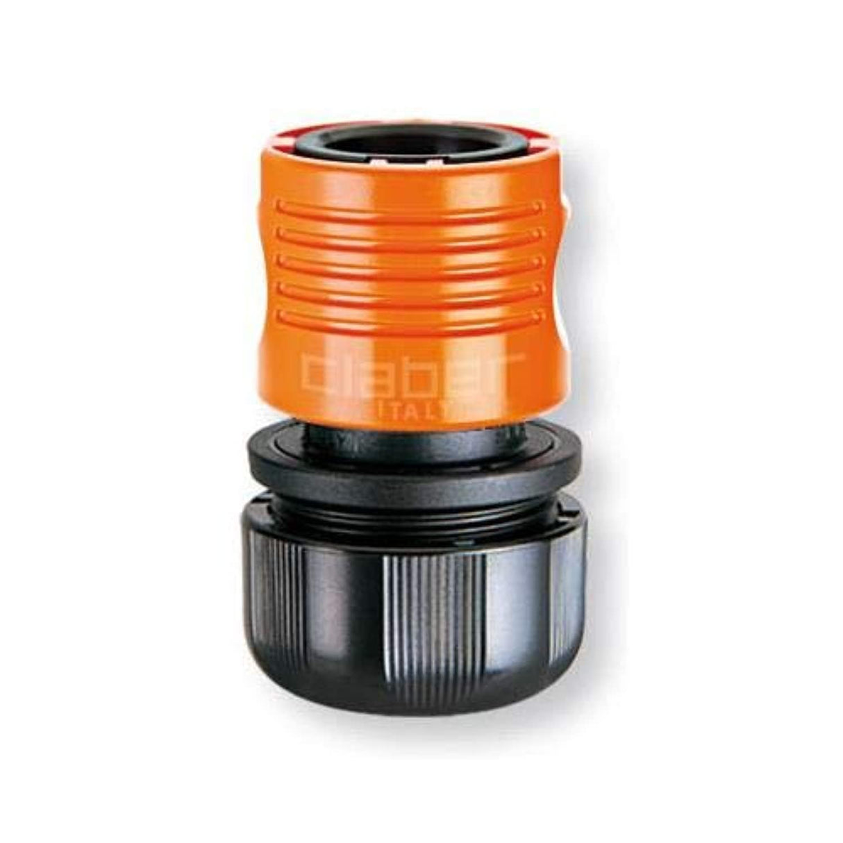 Claber Automatic Connector, 3/4", Black and Orange - Model 8609
