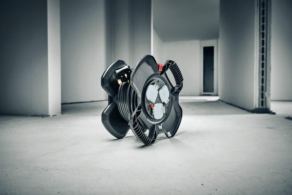 Brennenstuhl Rubber Cable Reel 3 Way 15 mtr