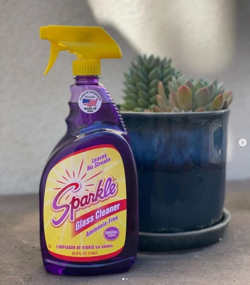 بخاخ سباركل منظف الزجاج، 33.8 اونصة