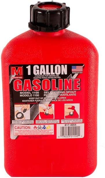 1+GAL RED Plas Gas Can