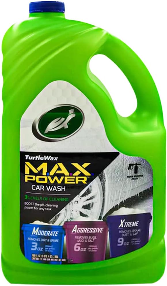 CAR WASH 2.95L MAX POWER TURTLE WAX