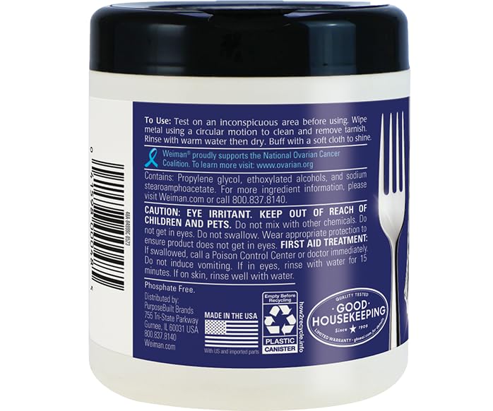 ملمع المجوهرات ويمان مناديل مبللة لازالة البقع عن المجوهرات، 20 قطعة