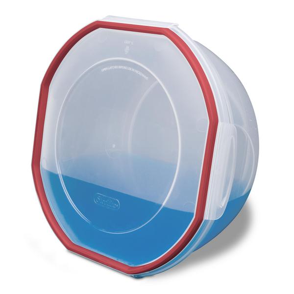 وعاء بلاستيكي من ستيرلايت، سعة 0.625 جالون، شفاف