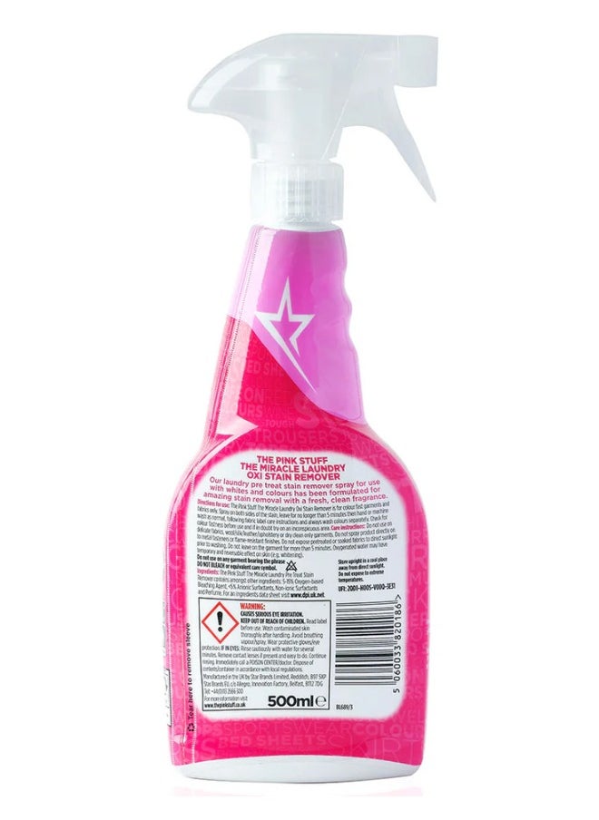 بخاخ بينك ستاف مزيل البقع أوكسي ميراكل للملابس، 16.9 أونصة