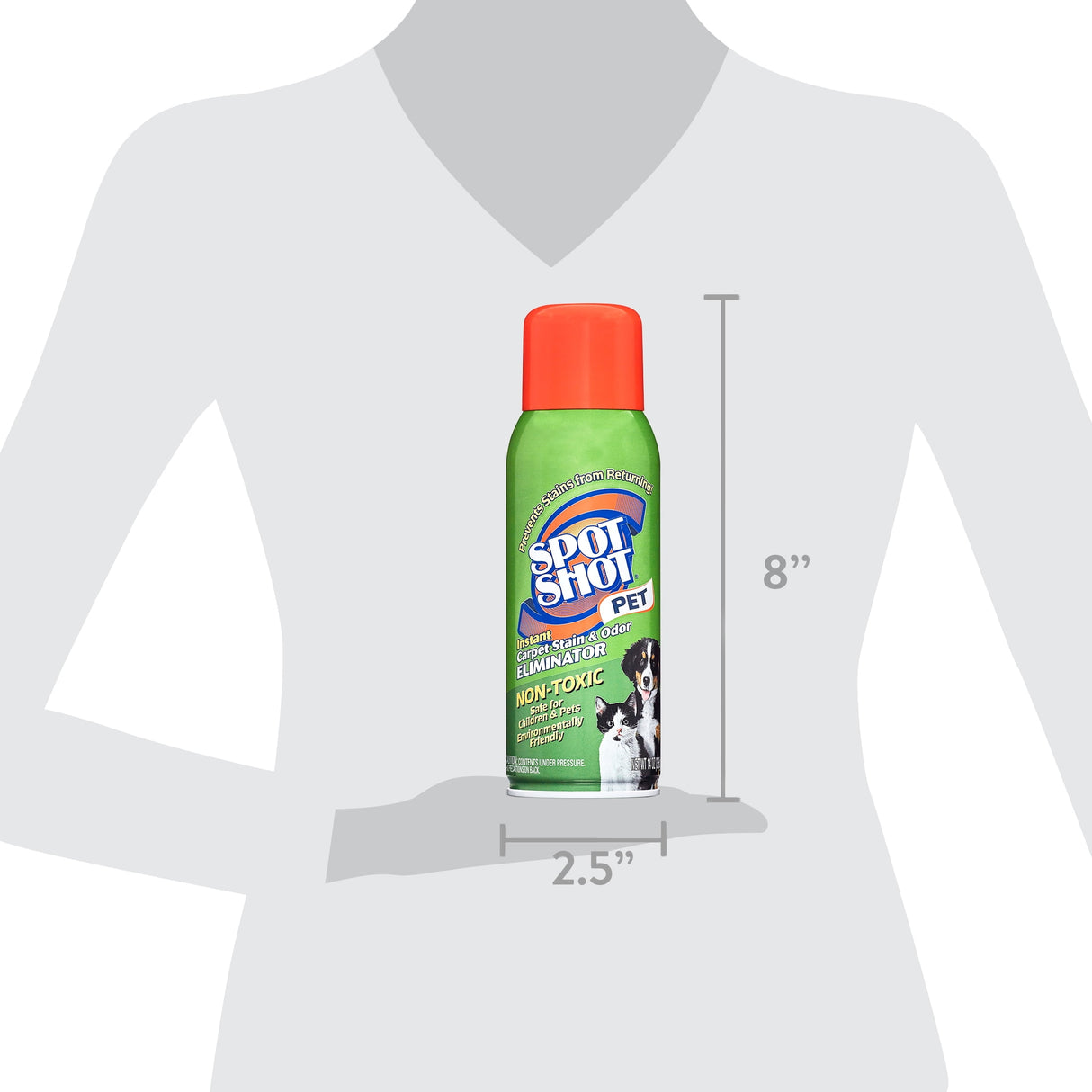 مزيل فوري لبقع السجاد ورائحة الحيوانات الأليفة من سبوت شوت ، 14 أونصة